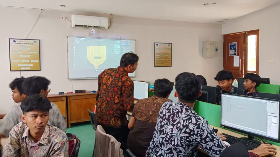 Pelatihan Membuat Model 3D Menggunakan Blender di SMK Bintang Nusantara - 1
